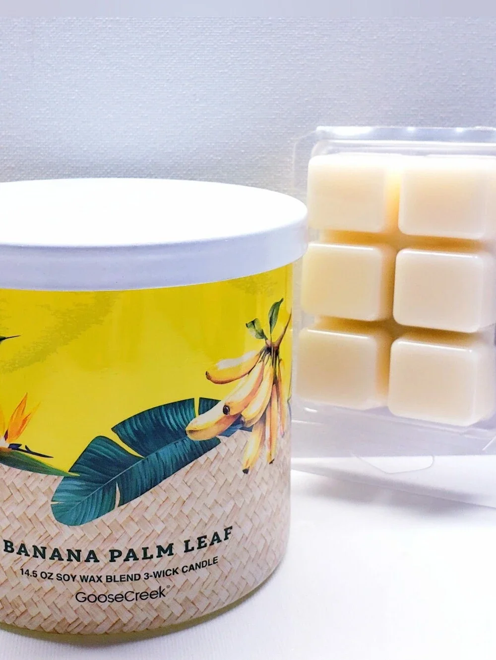 BANANA PALM LEAF -Goose Creek Candle Wax Melts- $8 per pack